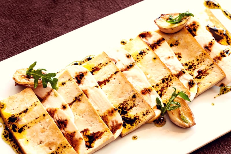 grilled tofu