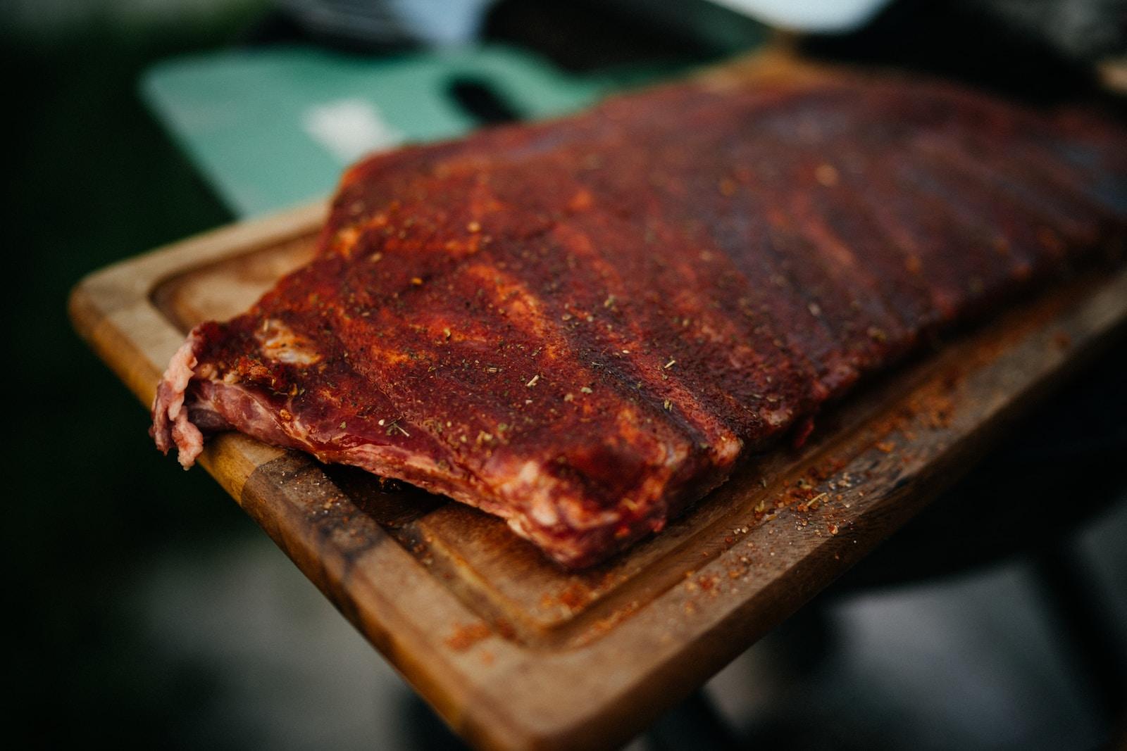 smoking ribs on a gas grill