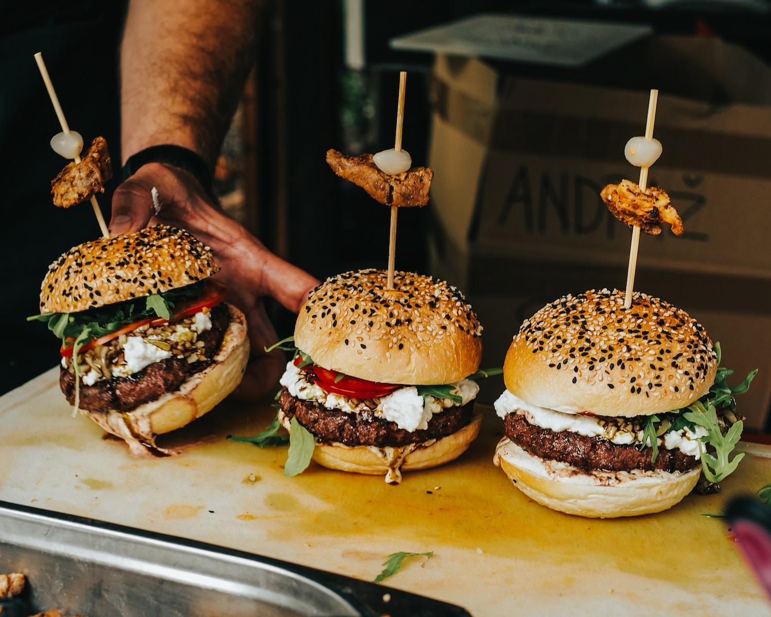 burgers on a traeger grill