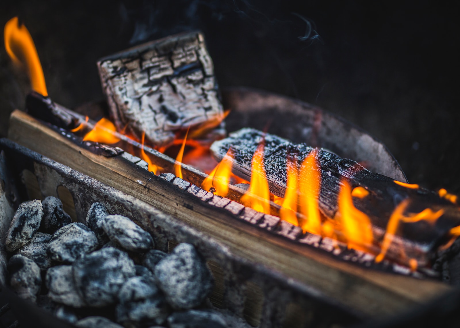 how to use a smoker grill combo