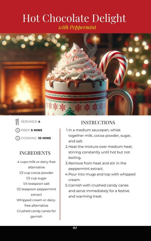 Festive Flavors Hot Chocolate