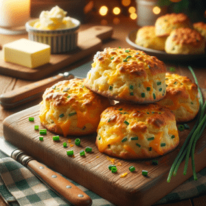Cheddar and Chive Biscuits recipe