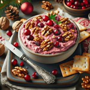 Cranberry Walnut Spread recipe