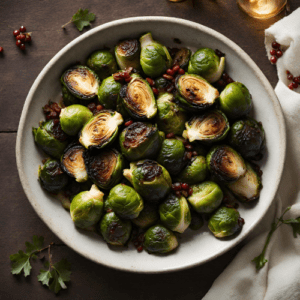 Maple Roasted Brussels Sprouts recipe